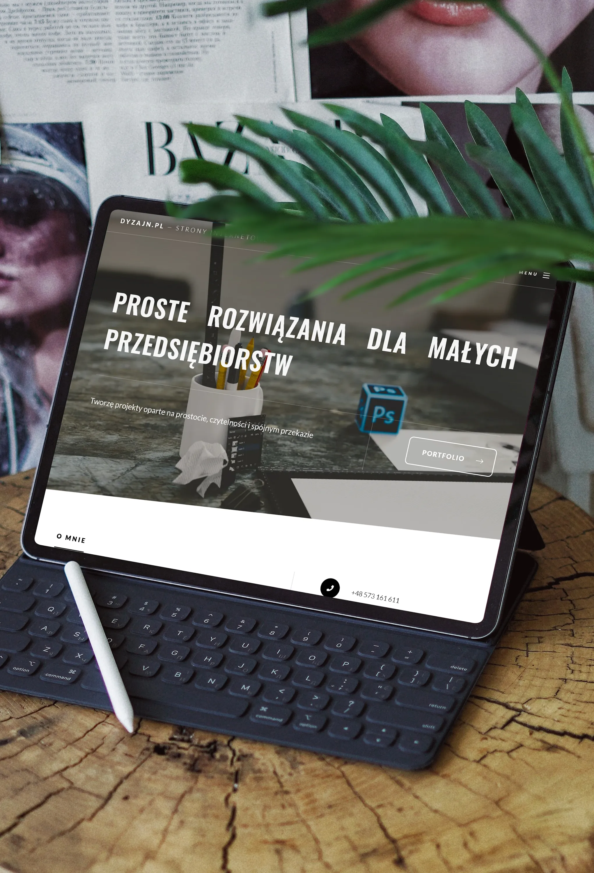 dyzajn.pl — system prezentacji własnej marki